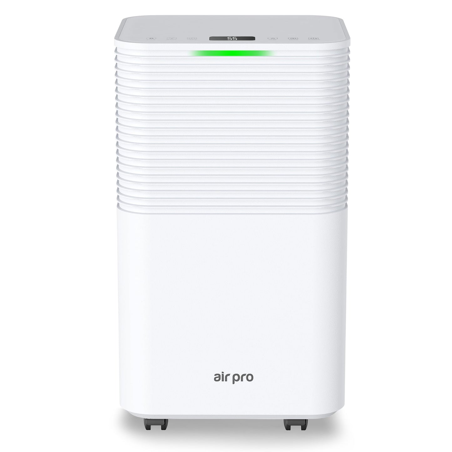 Air Pro 12L/Day Digital Dehumidifier - WIFI App - Large 2L Tank, Sleep Mode, 24H Timer Laundry Drying, Bedroom, Basement, Garage & Kitchen - Portable Electric Mould, Damp and Condensation Remover