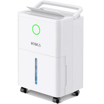 Dehumidifier, 16L/Day, Quiet Dehumidifiers for Home, Low Energy Consumption, 3L Large Water Tank, Laundry Mode, Sleep Mode, Real-Time Humidity Indicator Light, For Laundry Room, Bedroom, Basement