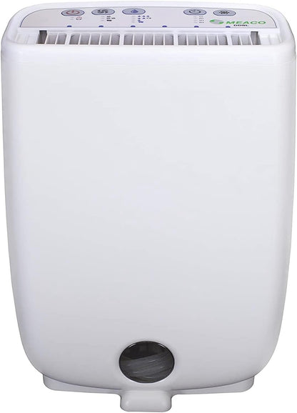 Meaco Portable Dehumidifier DD8L - Compact Desiccant Dehumidifier - Best For Small Homes & Spaces - Prevent Condensation, Mould & Damp - 18 x 35 x 50 cm White