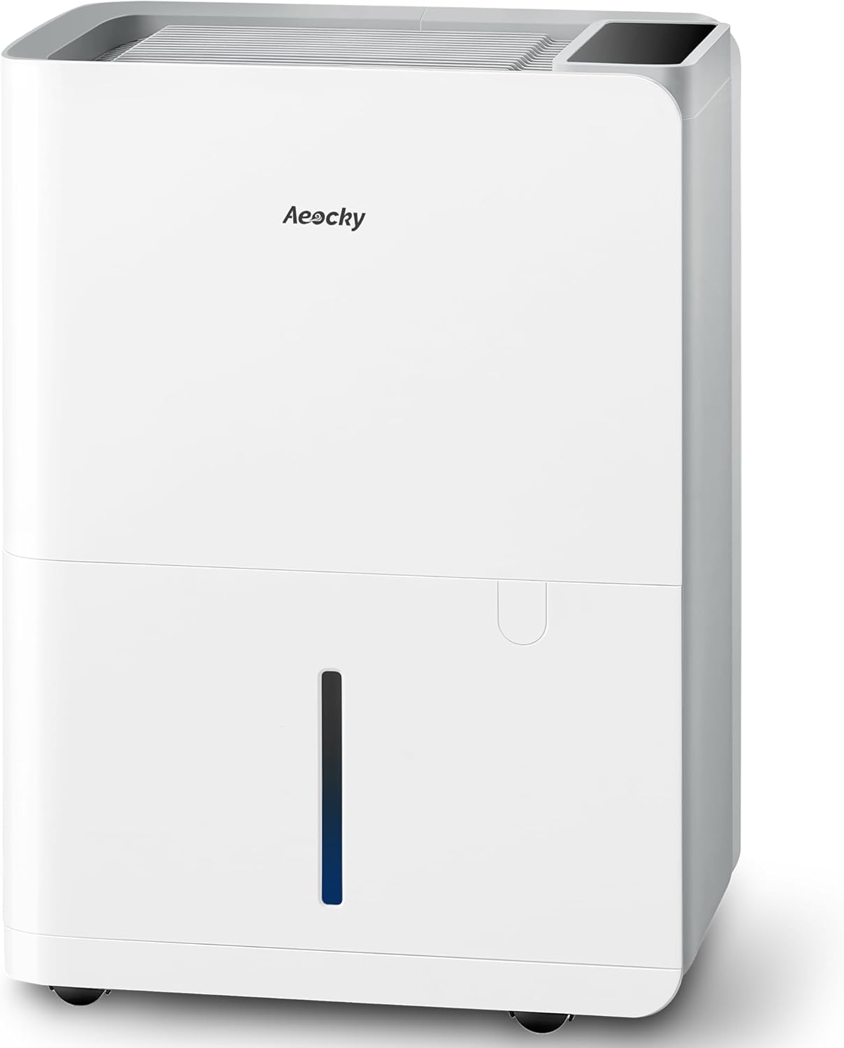 AEOCKY Max 25L/d Dehumidifier for Home, Applicable to 200m³ (50m²), Smart Compressor Dehumidifier with Drain Hose, for Drying Clothes, Bedroom, Bathroom, Basement