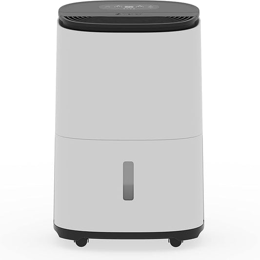 MeacoDry Arete One 6L Dehumidifier & HEPA Air Purifier – Warm Pebble | Quiet, Low Energy, Laundry Mode