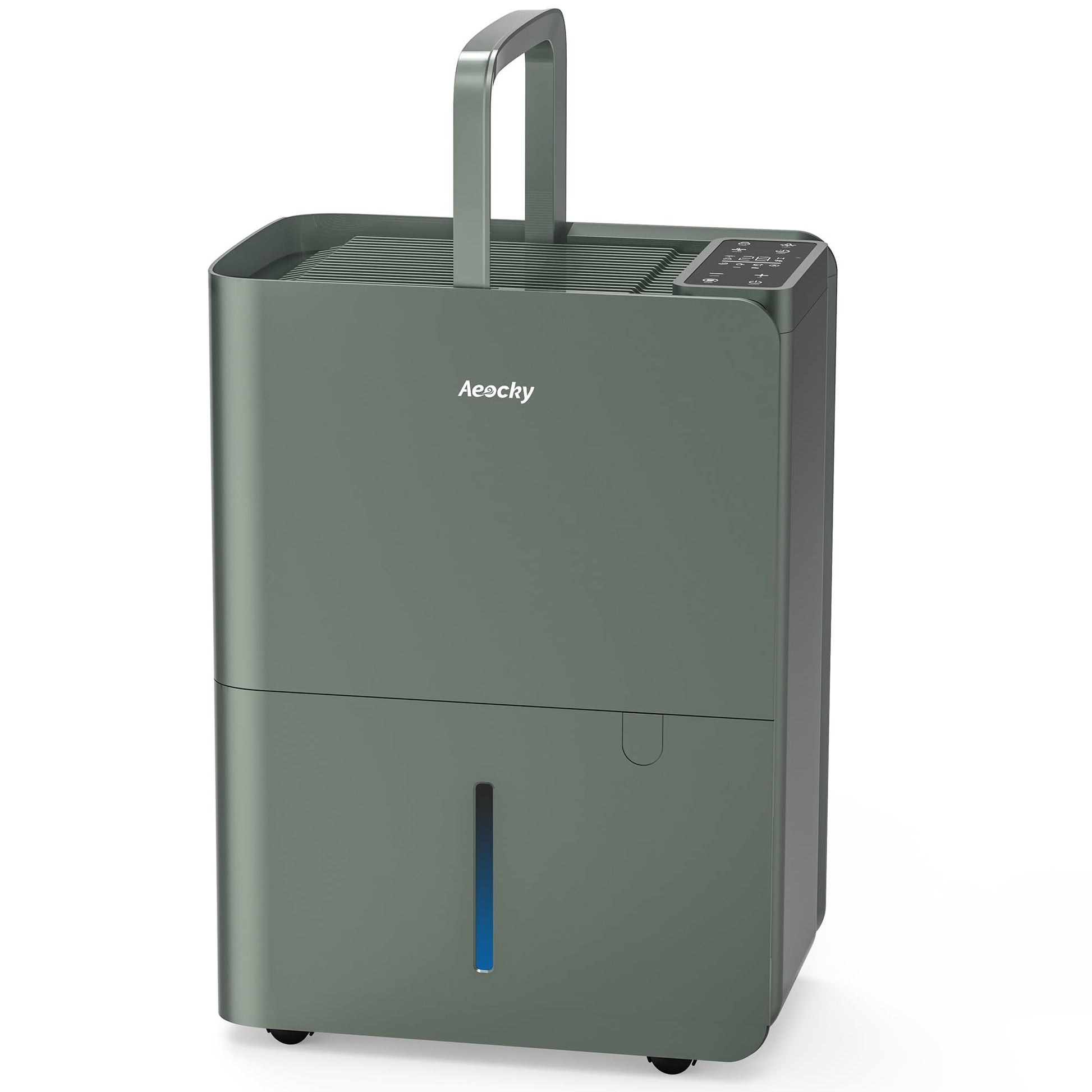 AEOCKY Max 25L/d Dehumidifier for Home, Applicable to 200m³ (50m²), Smart Compressor Dehumidifier with Drain Hose, for Drying Clothes, Bedroom, Bathroom, Basement