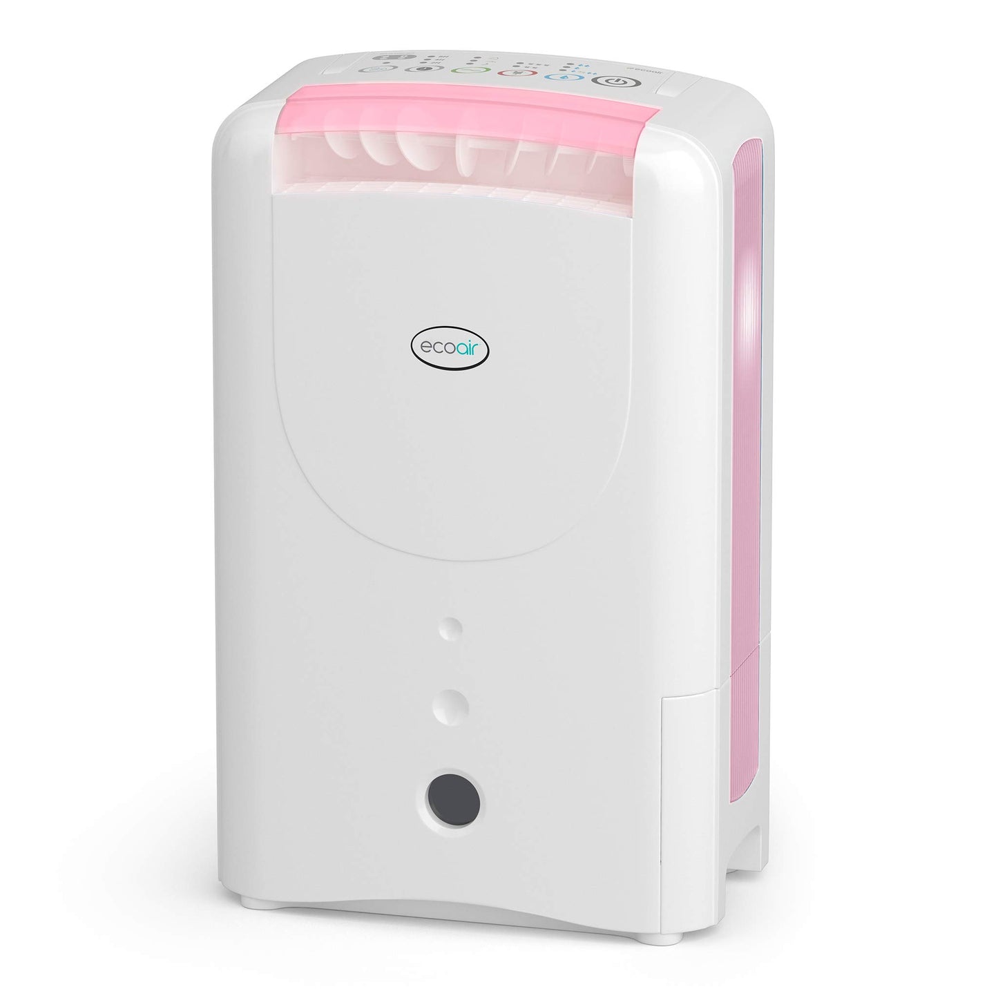 EcoAir DD1 Simple MK3 Black Desiccant Dehumidifier | Rotary Dial | 7.5 L/Day | Quiet 34dBA | Anti Bacterial Filter | Laundry | 6Kg | Home Garage Basement Boat