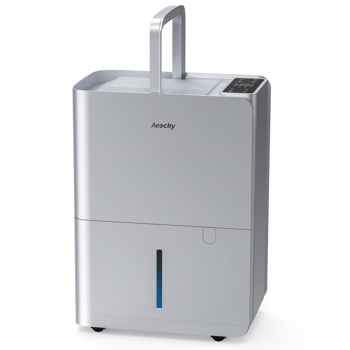 AEOCKY Max 25L/d Dehumidifier for Home, Applicable to 200m³ (50m²), Smart Compressor Dehumidifier with Drain Hose, for Drying Clothes, Bedroom, Bathroom, Basement