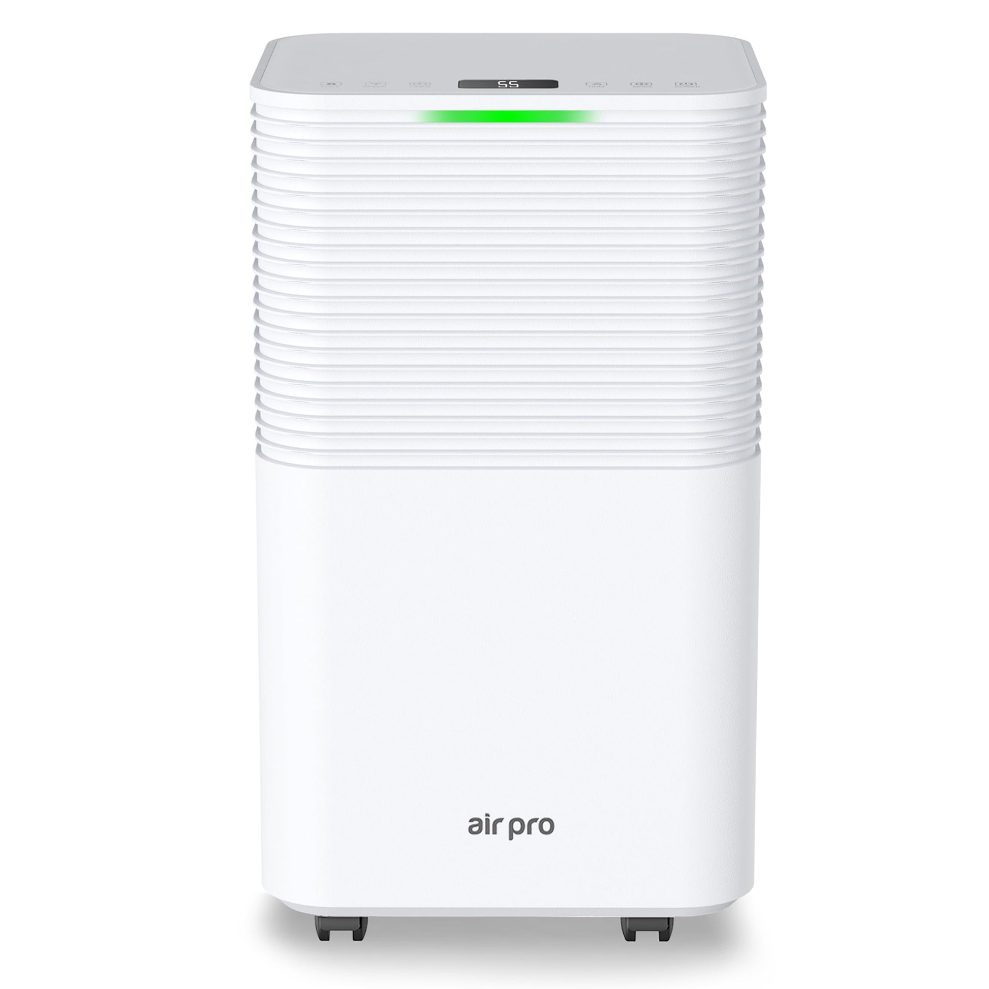 Air Pro 12L/Day Digital Dehumidifier - WIFI App - Large 2L Tank, Sleep Mode, 24H Timer Laundry Drying, Bedroom, Basement, Garage & Kitchen - Portable Electric Mould, Damp and Condensation Remover